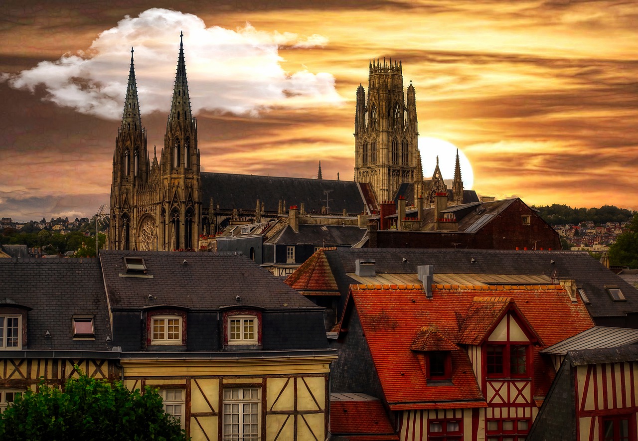 Historia Katedry w Rouen